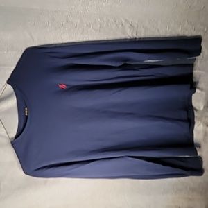 Polo Ralph Lauren men's navy shirt size small, red emblem